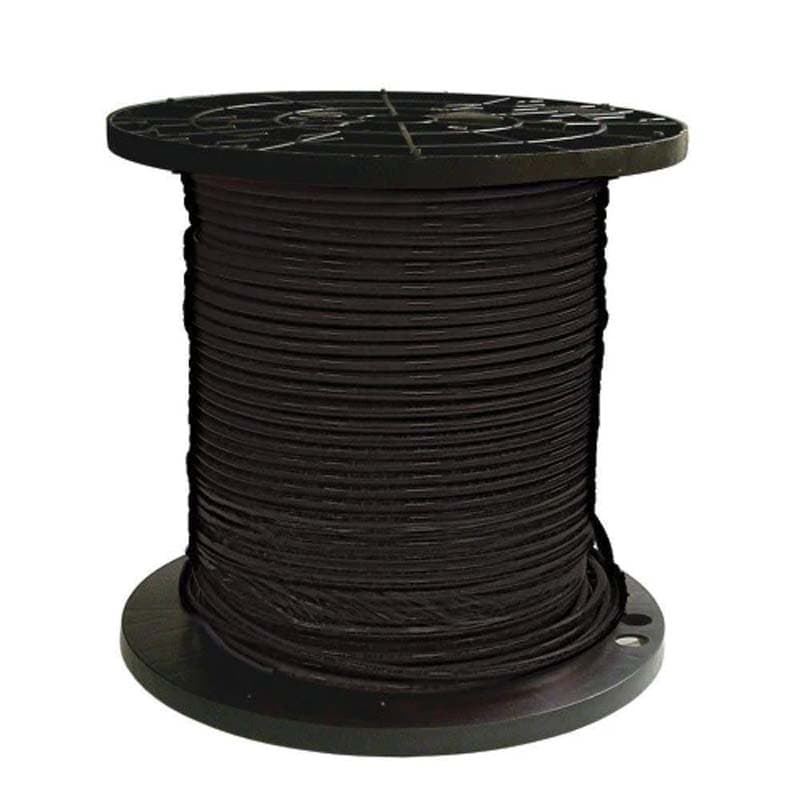ELECTROCABLE FLEXIBLE #10 NEGRO 500MT BOBINA - 1