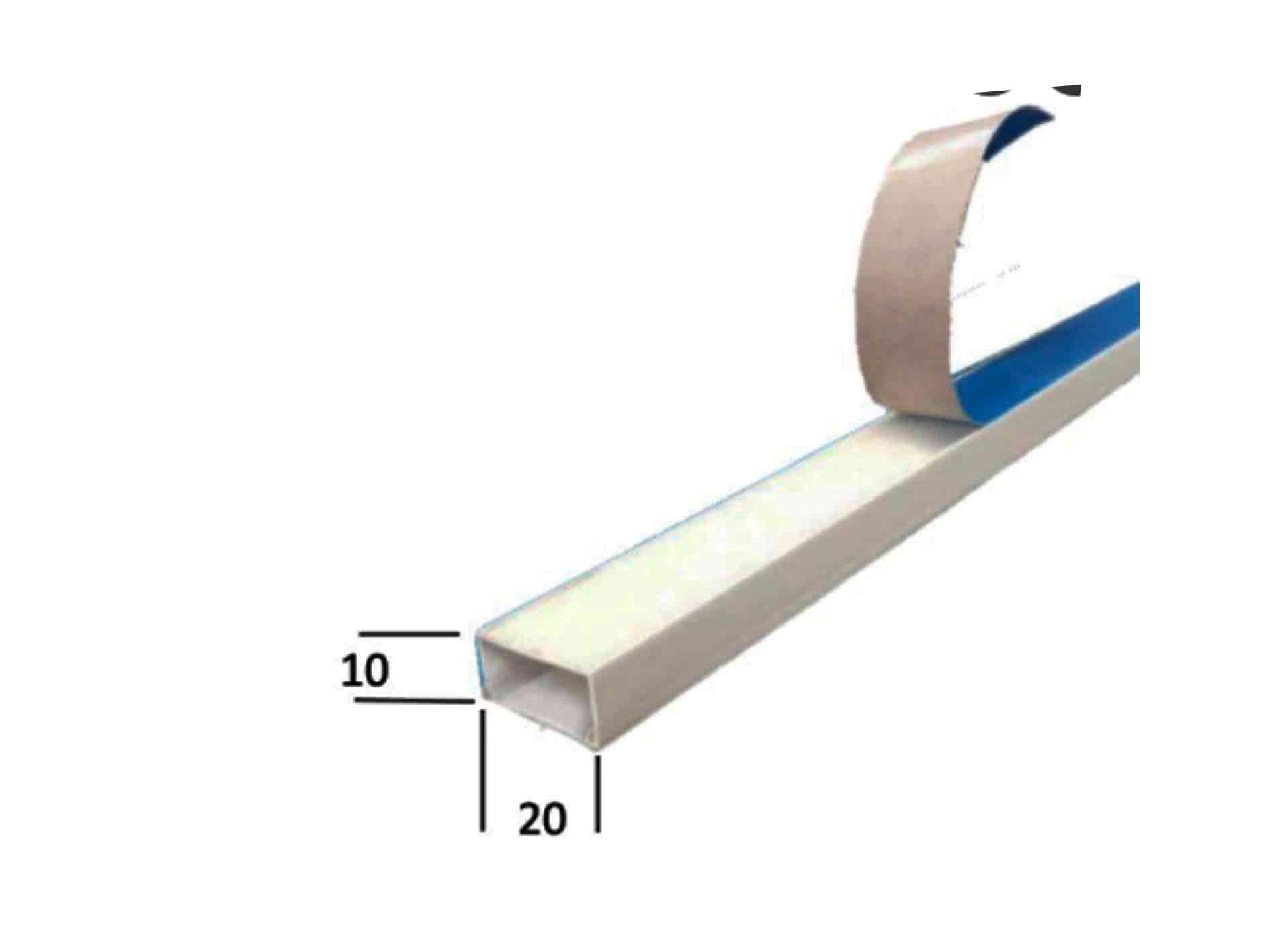 PT CANALETA BL 20x10x0.75x2000 PROELE ADHE/AZ(30 - 1