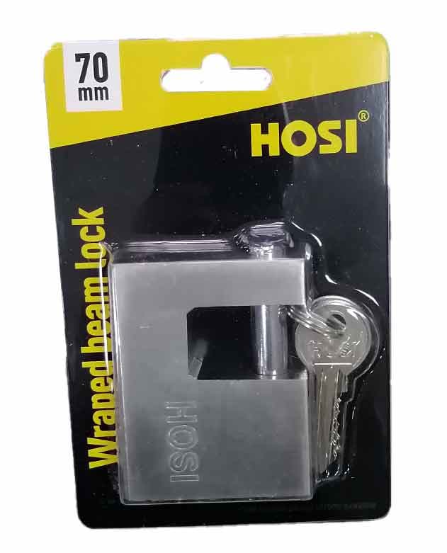IMP CANDADO ANTICIZALLA 70MM HOSI CROMADO - 1