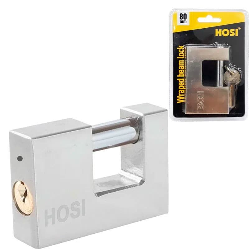 IMP CANDADO ANTICIZALLA 80MM HOSI CROMADO - 1