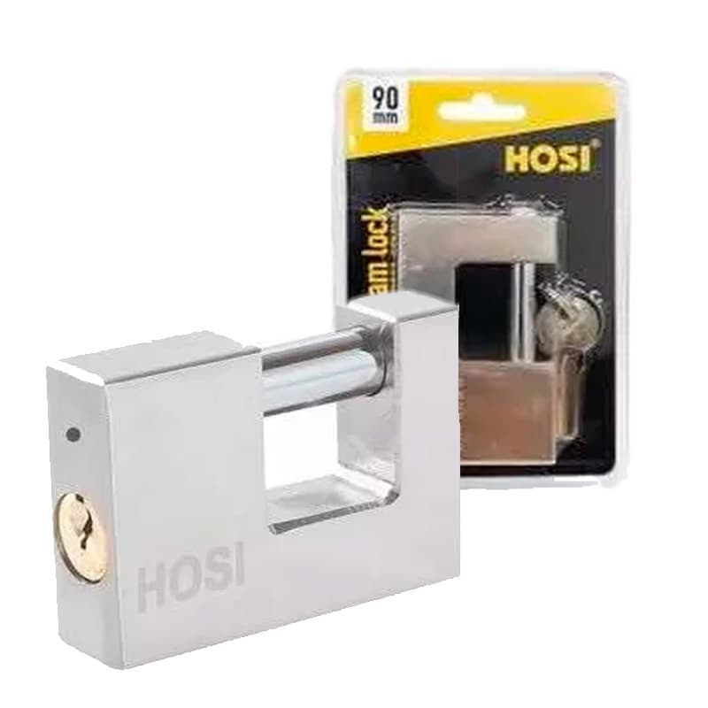 IMP CANDADO ANTICIZALLA 90MM HOSI CROMADO - 1