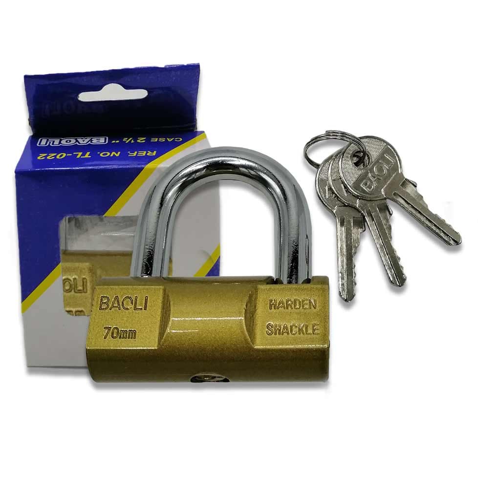 IMP CANDADO BARRIL 70MM (4U) (48XCJ) - 1
