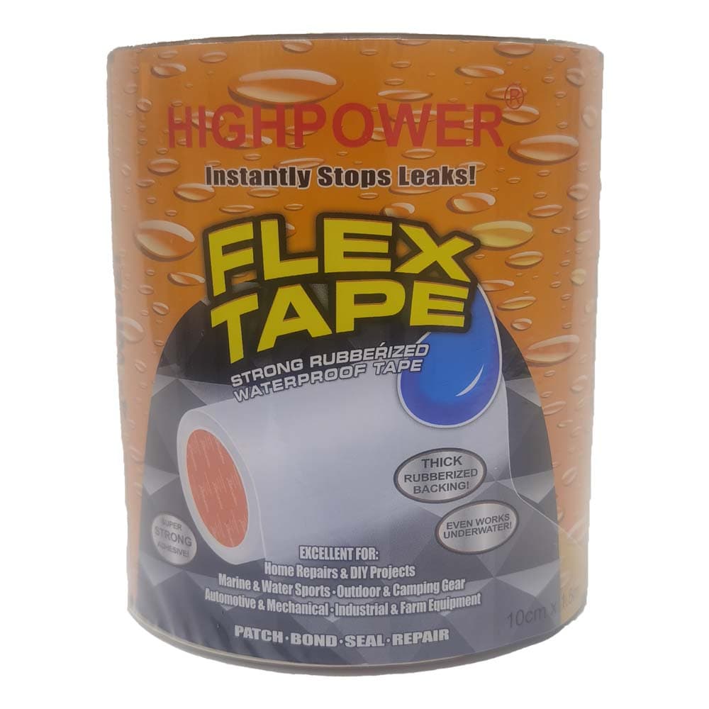 IMP CINTA FLEX TAPE TRANSPARENTE 10cmX1.5mt HP - 1