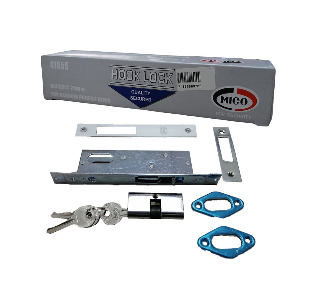 IMP CERRAD. GANCHO MICO P/P ALUMINIO (50UNXCJ) - 1