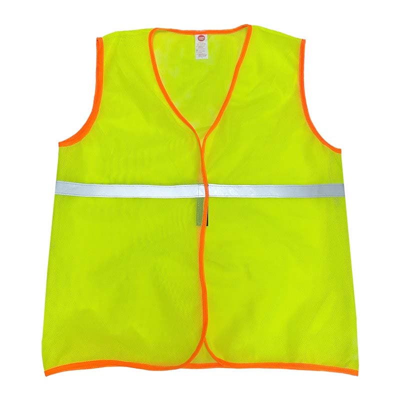 CHALECO AMARILLO REFLECTIVO T/MALLA L C/VELC - 1