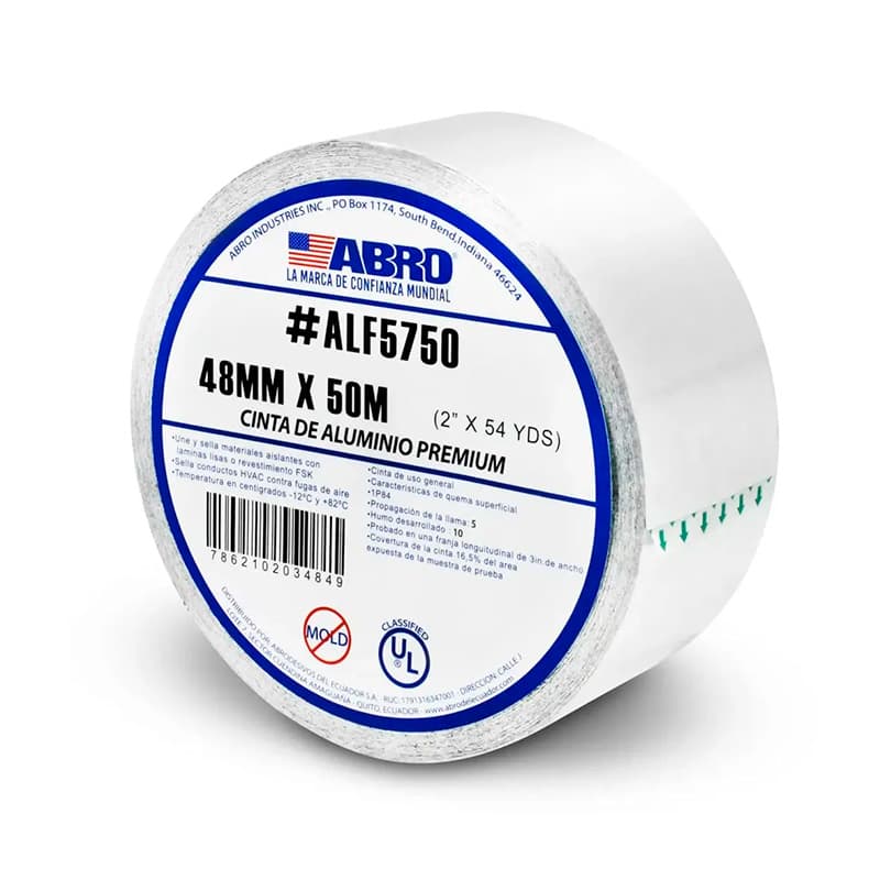 ABRO CINTA ALUMINIO  48MMX50MT (24UxCJ) - 1