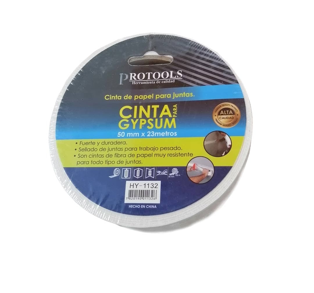 PT CINTA EMPAL GYPSUM 50mmX23mt POLY TAPE HY-1 - 1