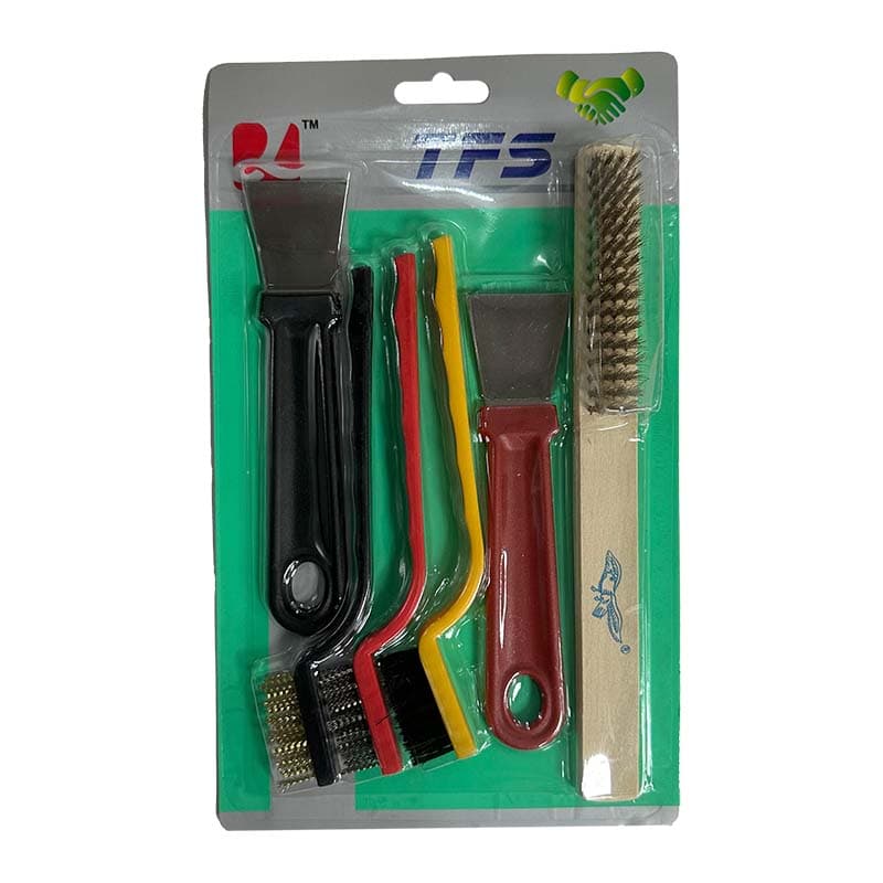 IMP JGO D/CEPILLOS P/LIMPIEZA COCINA 6PZ - 1