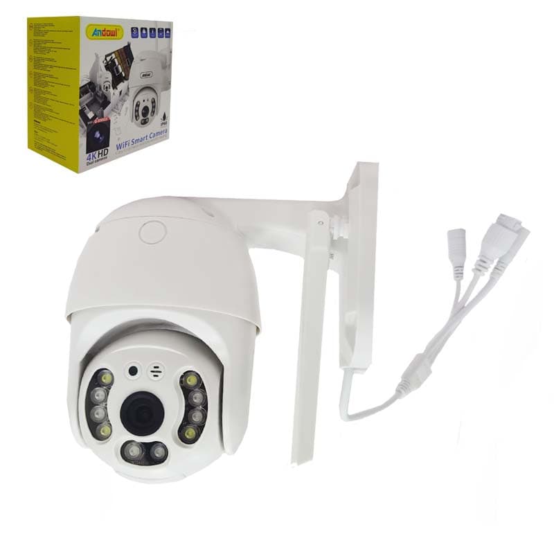 IMP CAMARA DE SEGURIDAD WIFI SMART 4K HD IP68 - 1