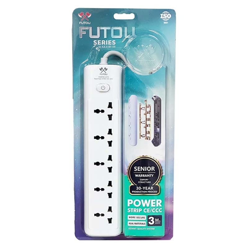 IMP CORTA PICO 5TOMAS 3.0MTS C/INT PROTEC 2215 - 1