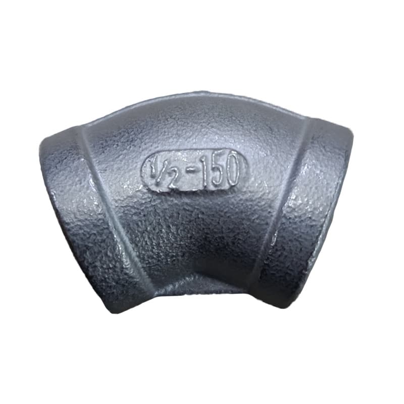 IMP CODO 1/2X45 ACERO INOXIDABLE - 1