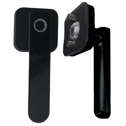 IMP CERRADURA MANIJA NEGRA C/HUELLA C003N - 1