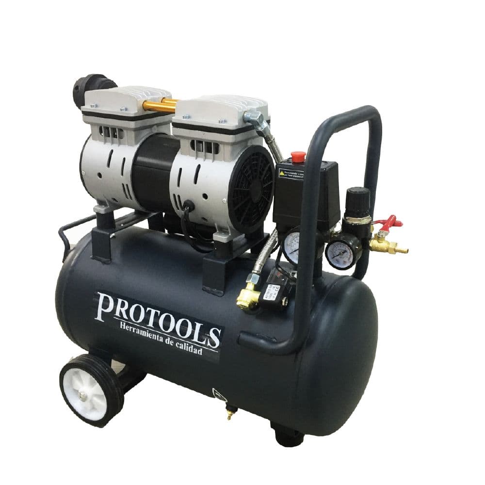 PT COMPRESOR 1HP 24LT 800W SILENCIO S/ACEIT PR - 1