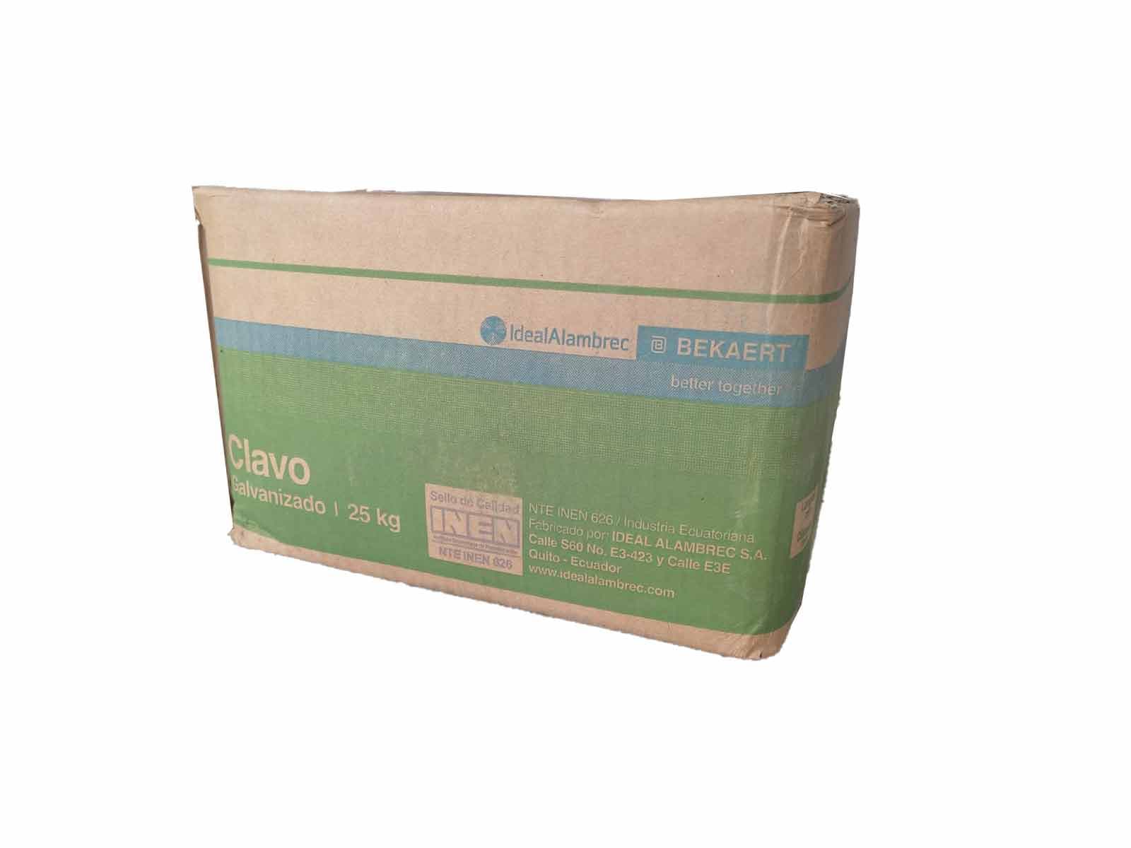 IDEAL CLAVO GALV CJA 50*2.80 C/C 25KG (2X12) - 1