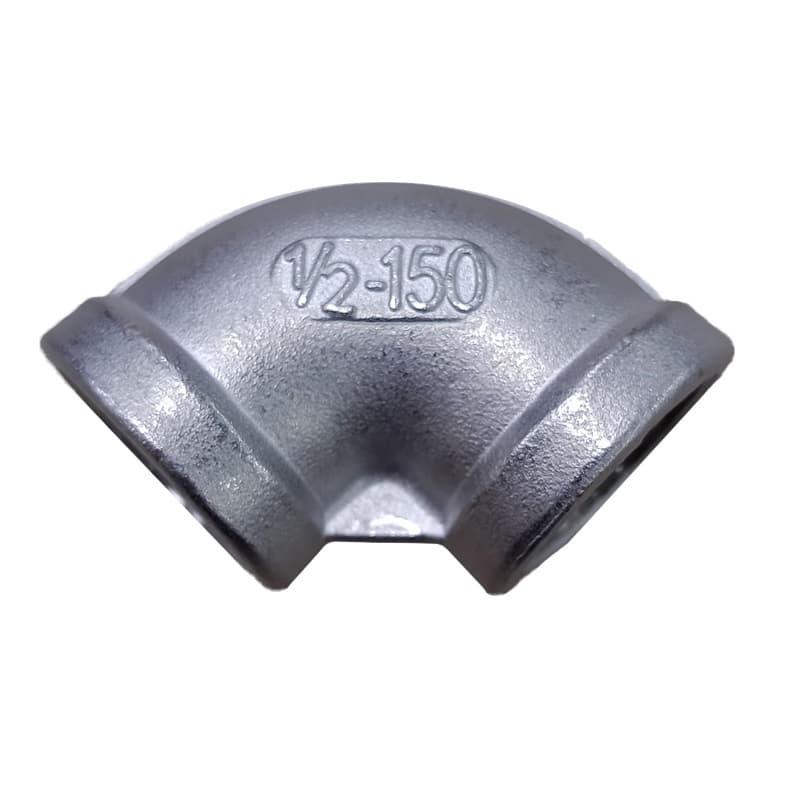 IMP CODO 1/2x90 ACERO INOXIDABLE - 1
