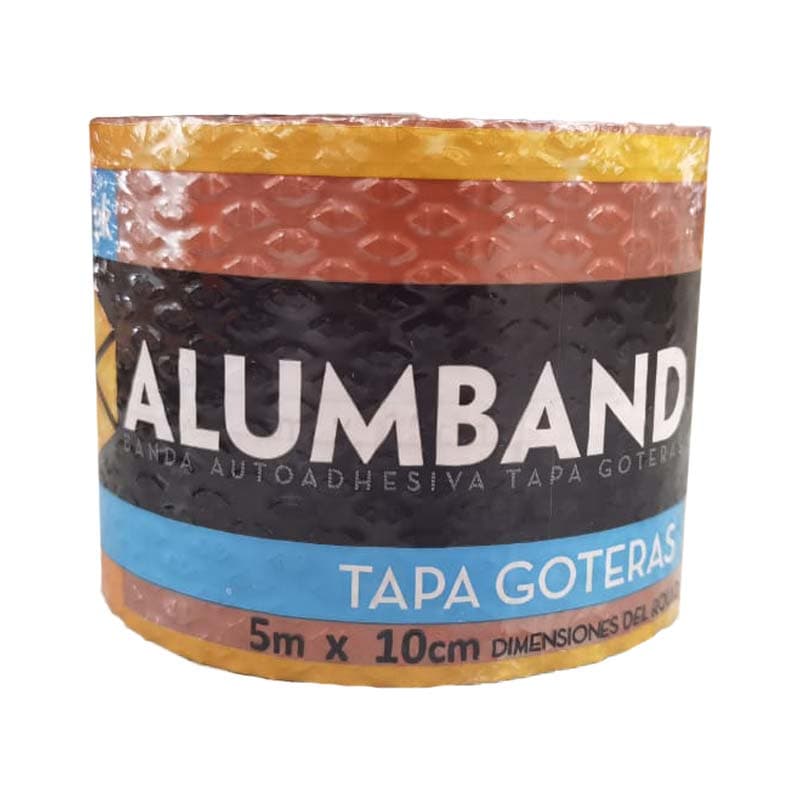 ALUMBAND CHOVA OCRE 10CMX5M (12UxCJ) - 1