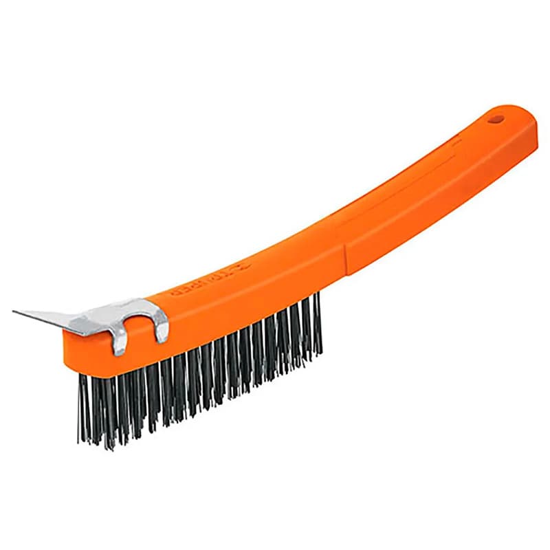 TRUP CEPILLO ACERO 3 FILAS C/RASPADOR - 1