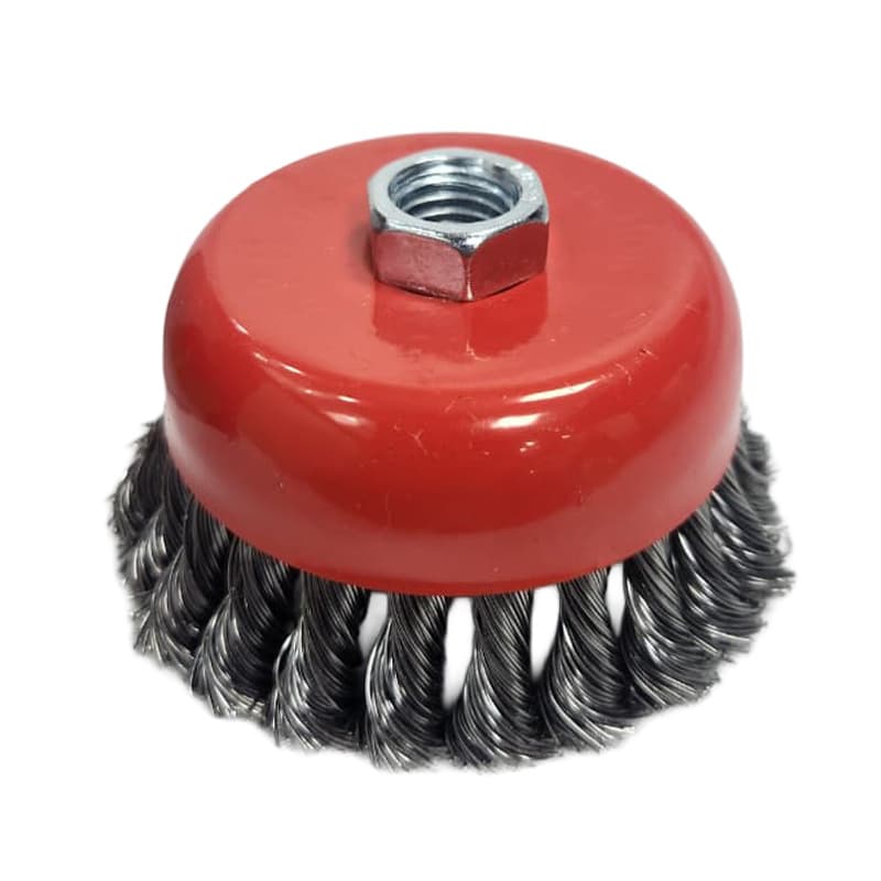 IMP COPA DE ALAMBRE 5X5/8 TRENZADO - 1