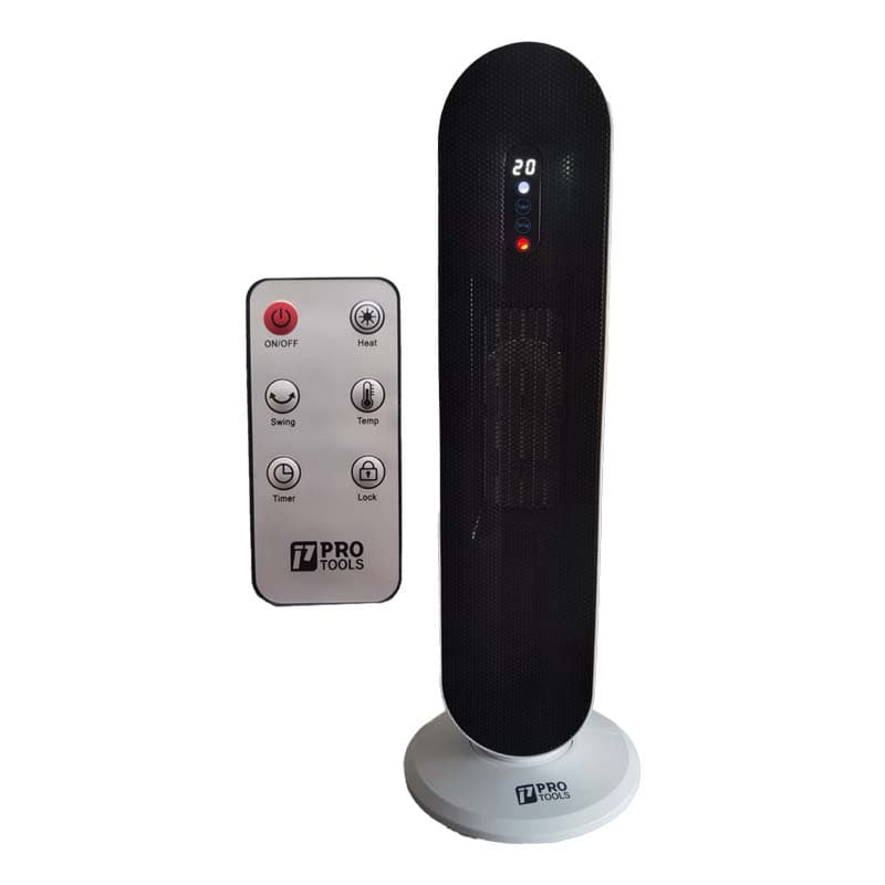 PT CALEFACTOR BLANCO 110V 1500W C/CONTROL PROT - 1
