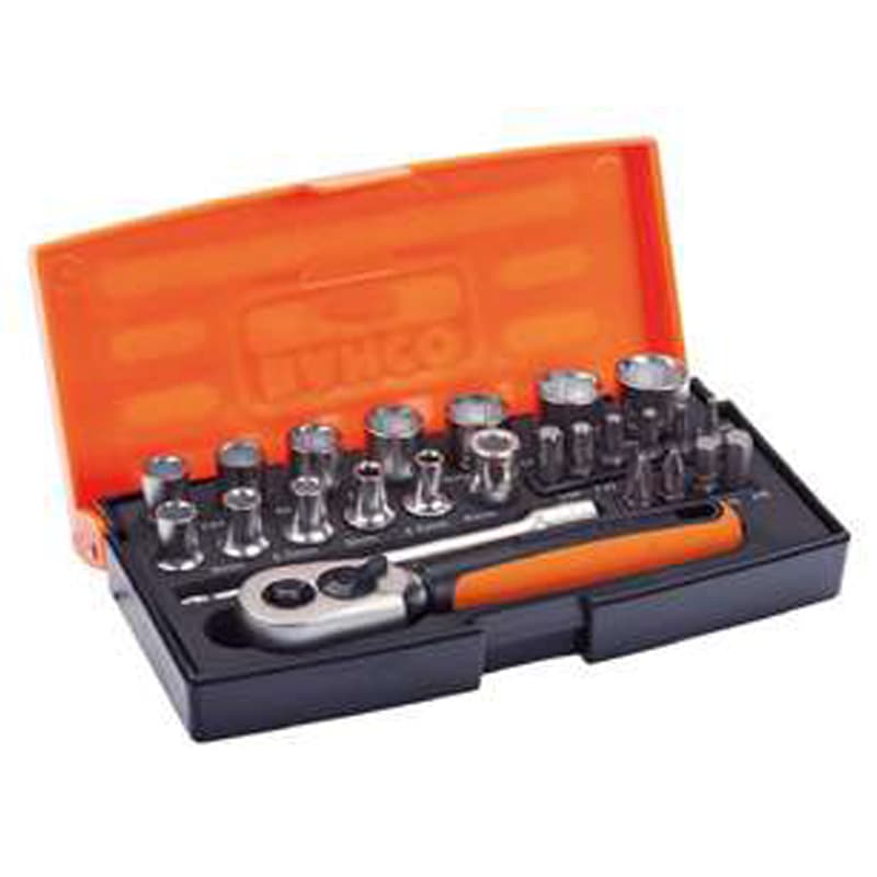 BAHCO JGO DADOS 25 PZS 1/4 SBSL25 - 1