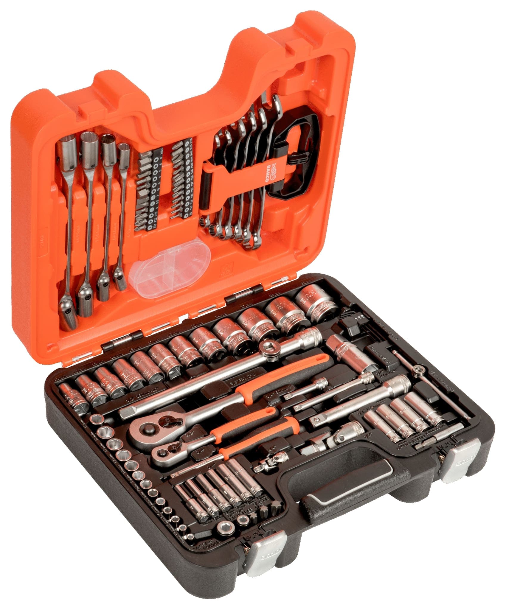 BAHCO JGO DADOS Y LLAVES 92 PZS 1/4 - 1/2 S910 - 1
