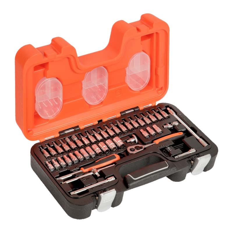 BAHCO JGO DADOS Y PUNTAS 46 PZS 1/4 S460 - 1