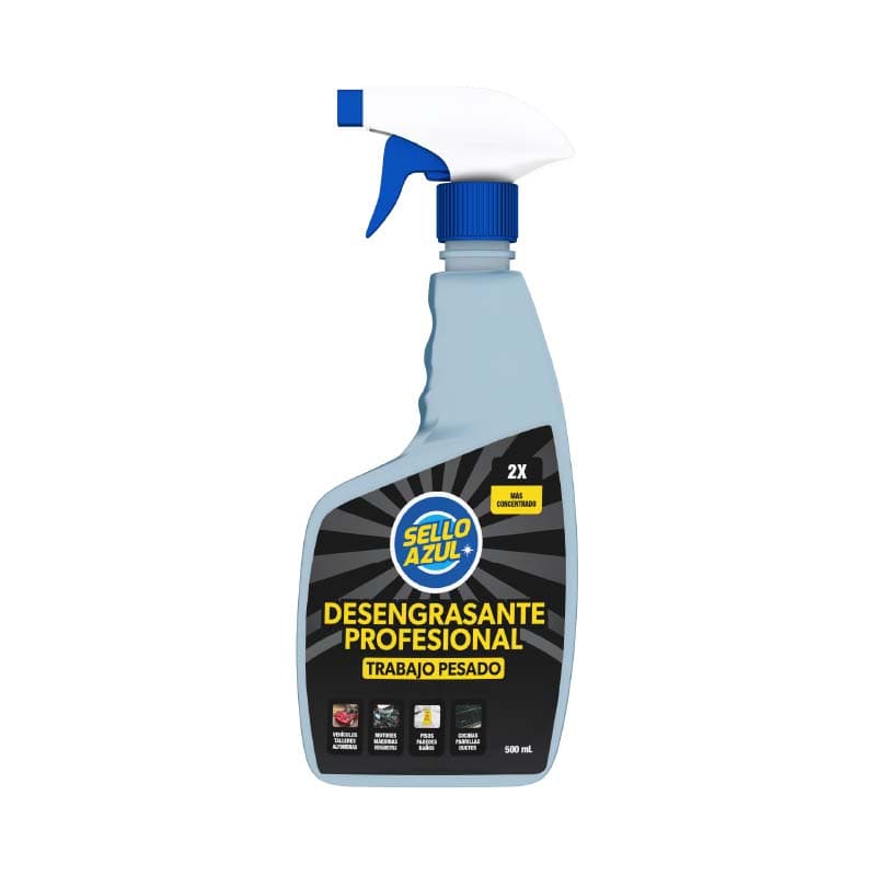 SELLO AZUL DESENGRASANTE PROF. SPRAY 500ml (12UxCJ - 1