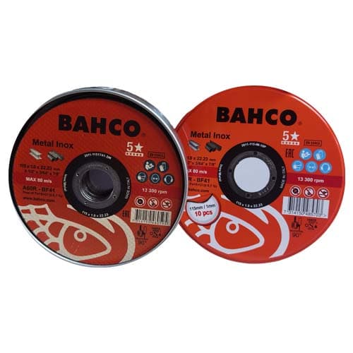 BAHCO DISCO C/METAL-A/INOX 4.1/2X1MM (10U) - 1