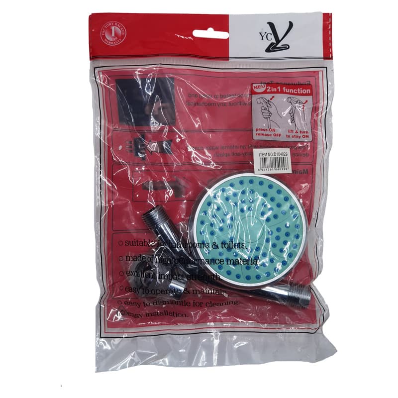 IMP DUCHA 4 C/NEPLO 15CM PLAST/CROM FD - 1