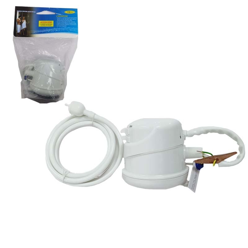 IMP DUCHA BLANCA 4TEMP 110V C/MANG ETIQ-AZUL - 1