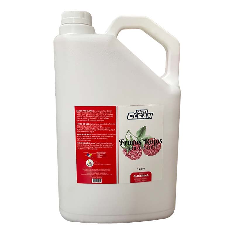 PROCLEAN JABON MANOS FRUTOS ROJOS GL - 1