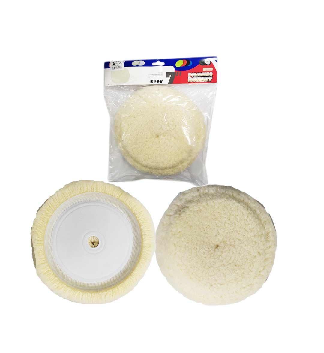 IMP DISCO 7 LANA NATURAL P/PULIR P/VELCRO YMP- - 1