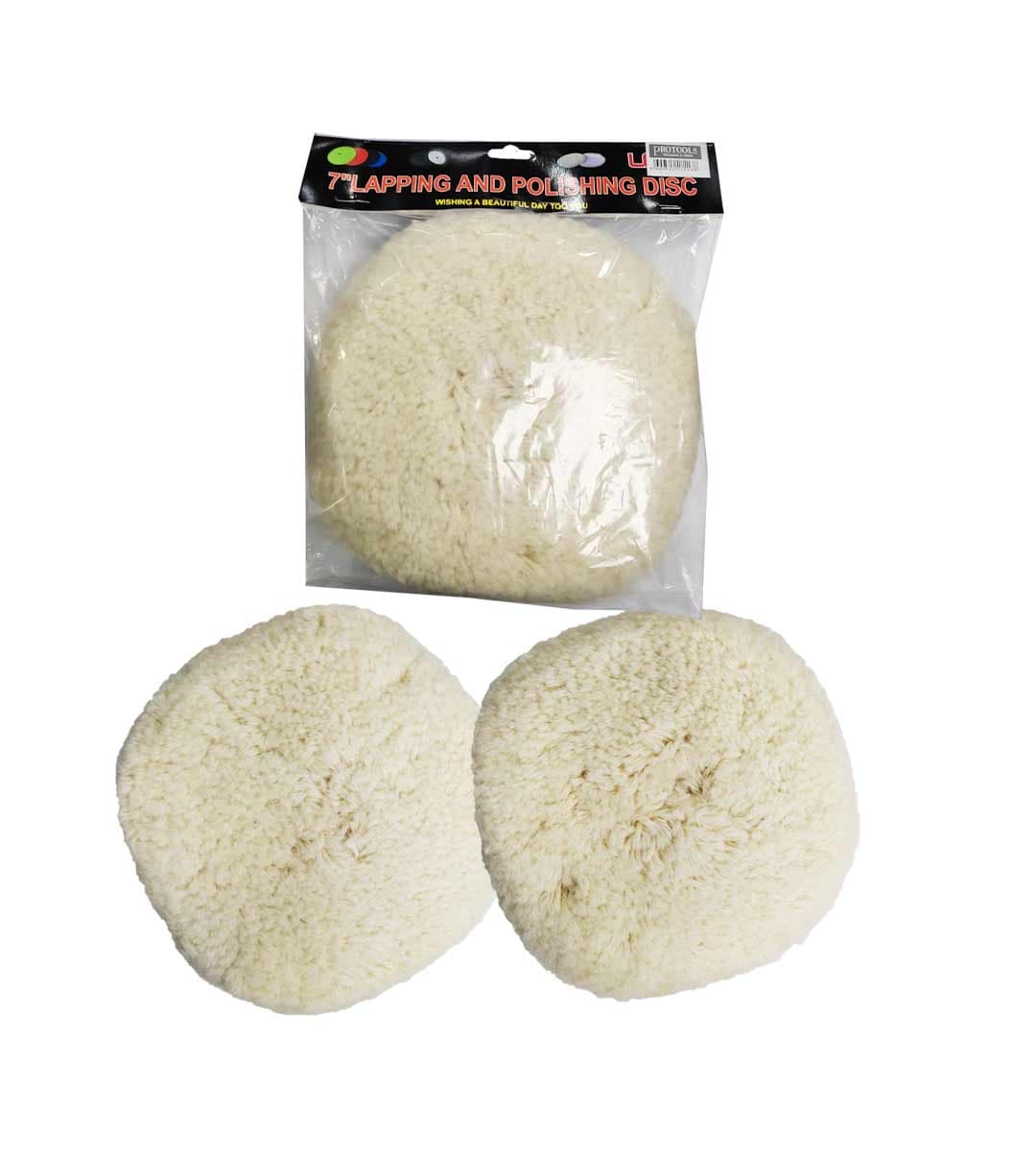 IMP DISCO LANA NATURAL P/PULIR 9 Doble Lado Y - 1