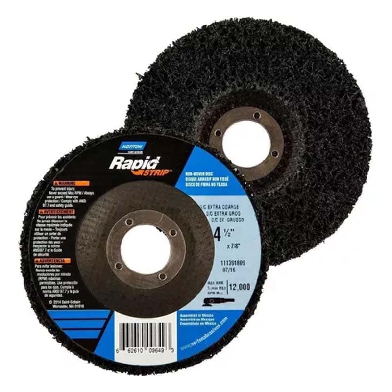 NORTON DISCO 4.1/2 RAPID STRIP NEGRO (10UNXCJ) - 1