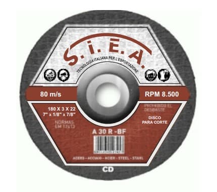 SIEA DISCO C/METAL 7X1/8 CD (50UXCJ) - 1