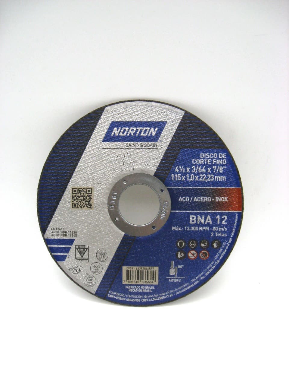 NORTON DISCO C/METAL 4.1/2X1/16 (25U) - 1