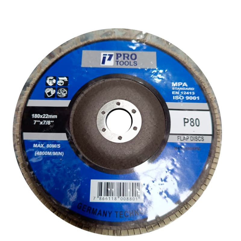 PT DISCO FLAP CAFE 7.0 P80 PROTOOLS 180X80 - 1