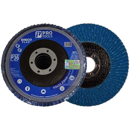 PT DISCO FLAP AZUL 4.5 P36 PROTOOLS 115X36 - 1