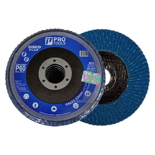 PT DISCO FLAP AZUL 4.5 P60 PROTOOLS 115X60 - 1