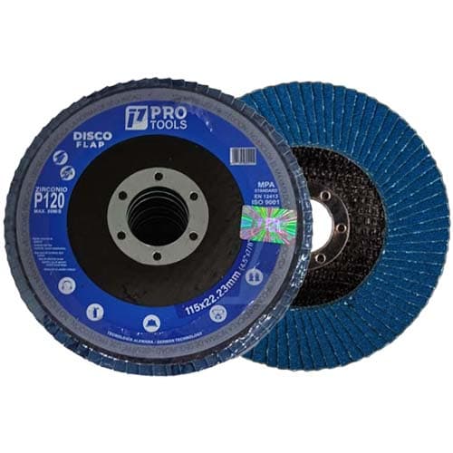 PT DISCO FLAP AZUL 4.5 P120 PROTOOLS 115X120 - 1