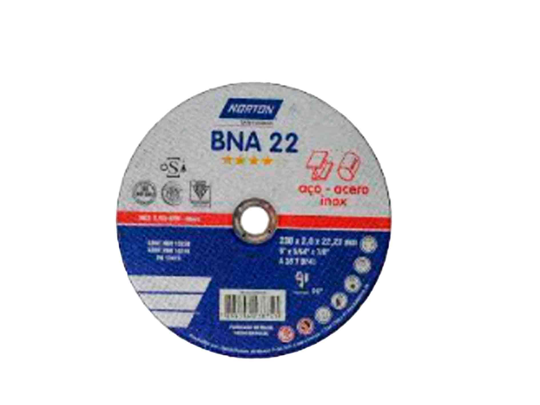 NORTON DISCO C/METAL 9X1/8 CD (25U) - 1