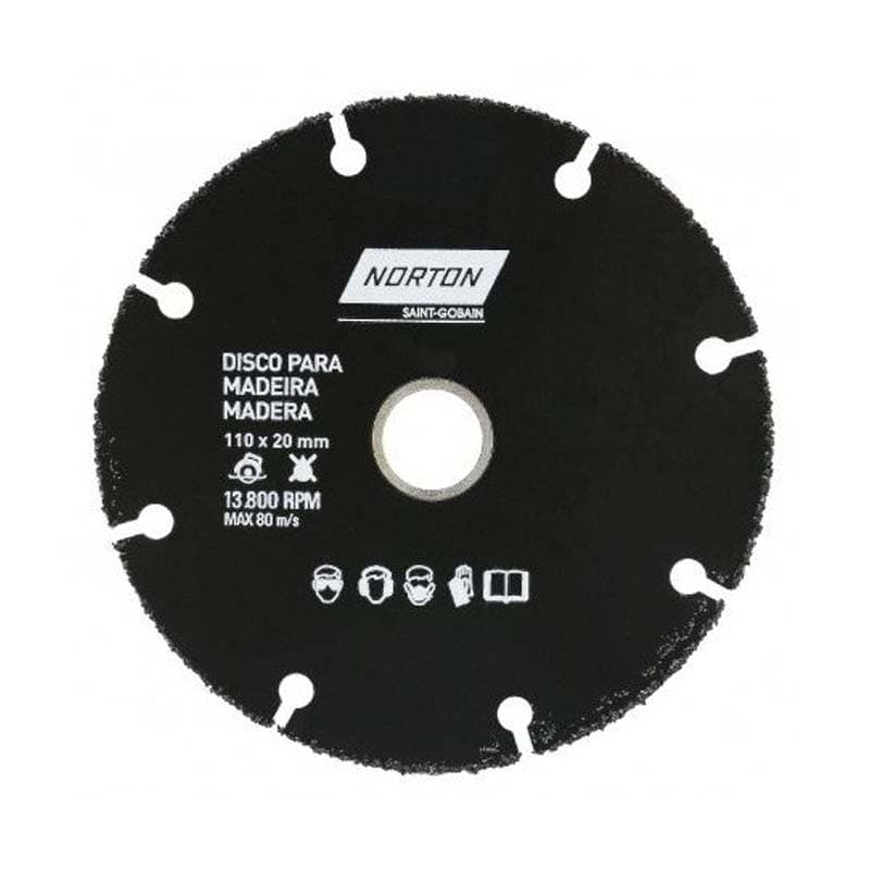 NORTON DISCO P/MADERA 4.1/2 (10U) - 1