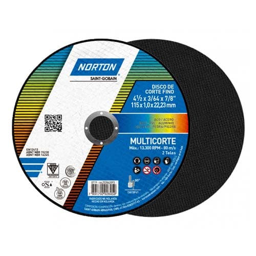 NORTON DISCO MULTICORTE 4.1/2X3/64 (25UXCJ) - 1