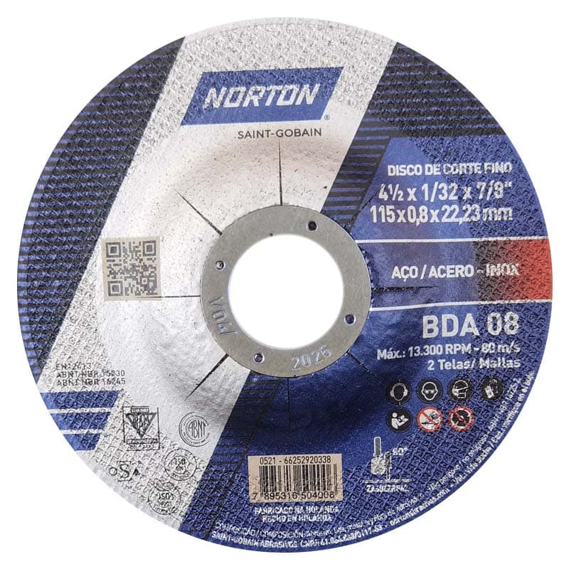 NORTON DISCO C/METAL CD 4-1/2X1X7/8 (25UXCJA) - 1