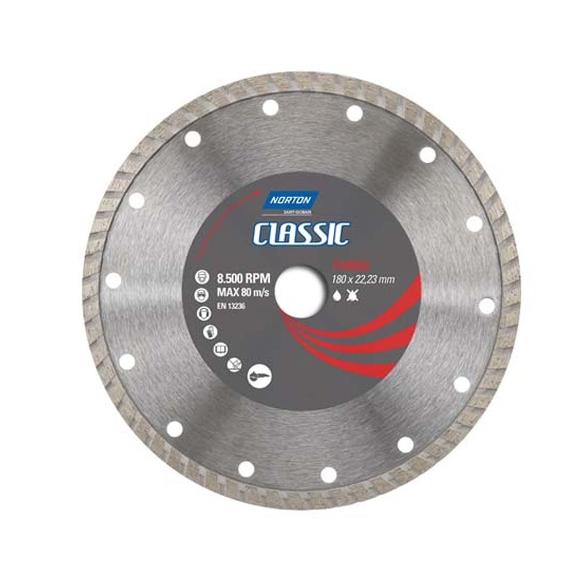 NORTON DISCO 7 CLASSIC TURBO 180MM*22.23 (5UXCJ) - 1