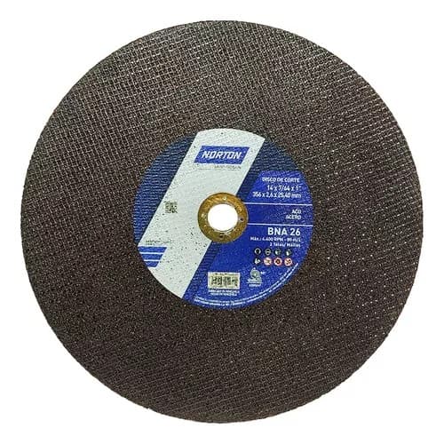 NORTON DISCO C/METAL BNA26 14x7/64x1 P/TRONZAD. (1 - 1