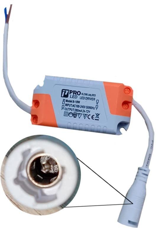 PR DRIVER P/PANEL LED 18W(500UxCJA) - 1