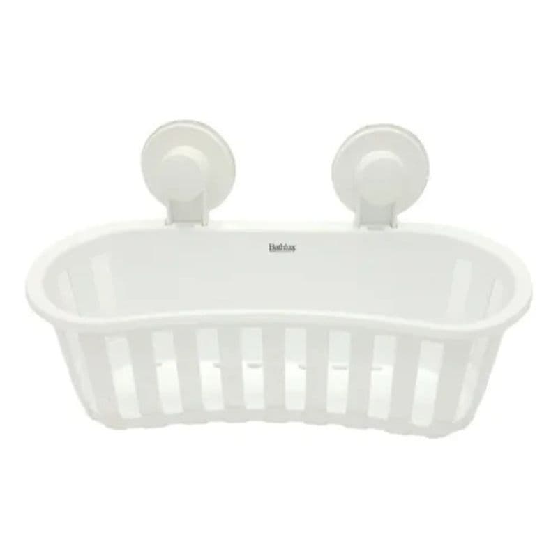 HO ESTANTE PLAST T/CESTA BLANCO C/VENTOSAS 301 - 1