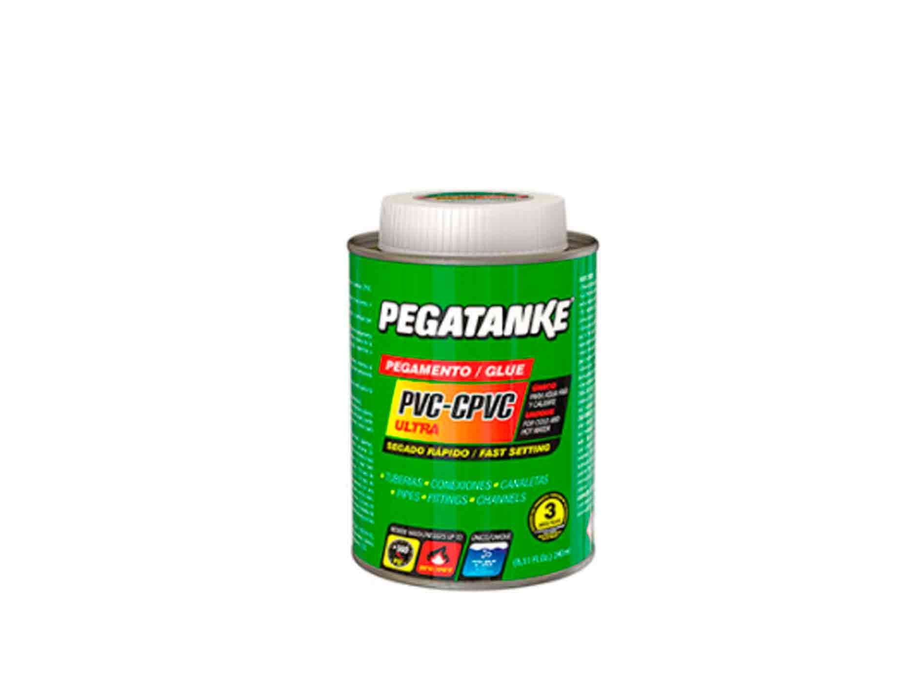 PEGATANKE PEGAMENTO PVC VERDE 240ML   (15UxCJ)(6CJ - 1