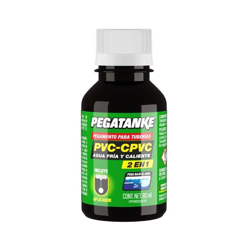 PEGATANKE PEGAMENTO PVC-CPVC VERDE 80ML (15UxCJ) - 1